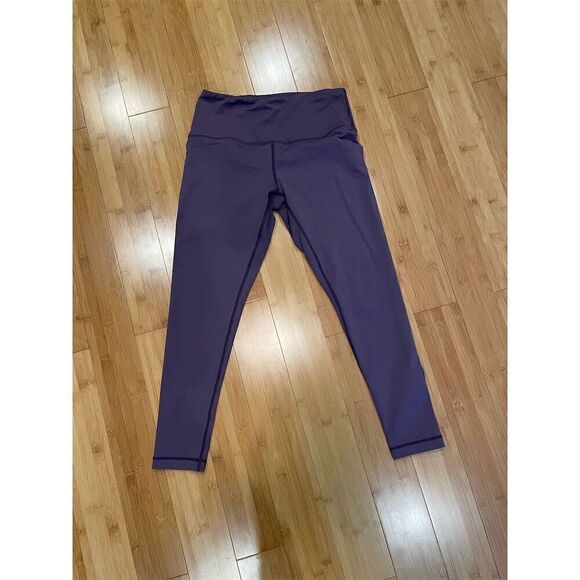 90 Degree by Reflex Pants - 90 Degree by Reflex Women's High Rise Leggings Purple Size M Activewear